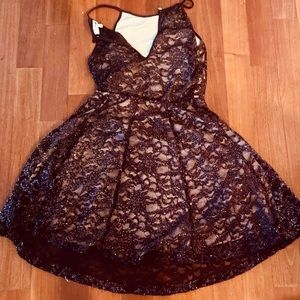 Cute sparkled A-line Emerald Sundae Party Dress